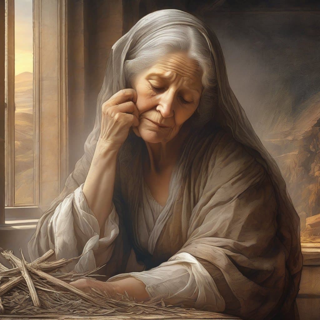 AI generated: 2 Old woman PROMT

portrait, landscape, (work of the master of portrait and landscape - Leonardo d...