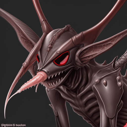AI generated: Male drider from BG3, giving oral.