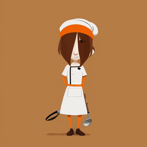 AI generated: "Create a minimalist clothing design inspired by the animated film 'Ratatouille.' The design should ...