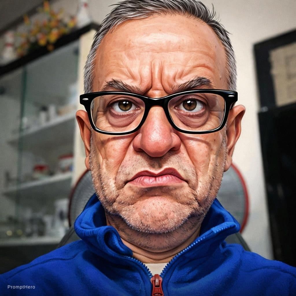 AI generated: CARICATURE STYLE --v 5.1