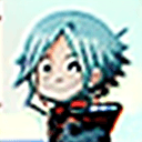 AI generated: horikoshi kouhei, girl, my hero academia, light blue hair, 
