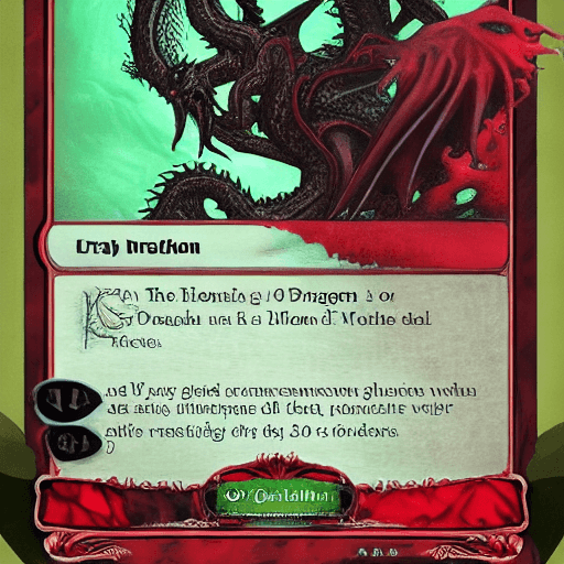 AI generated: The dragon of Cthulhu，black and blood