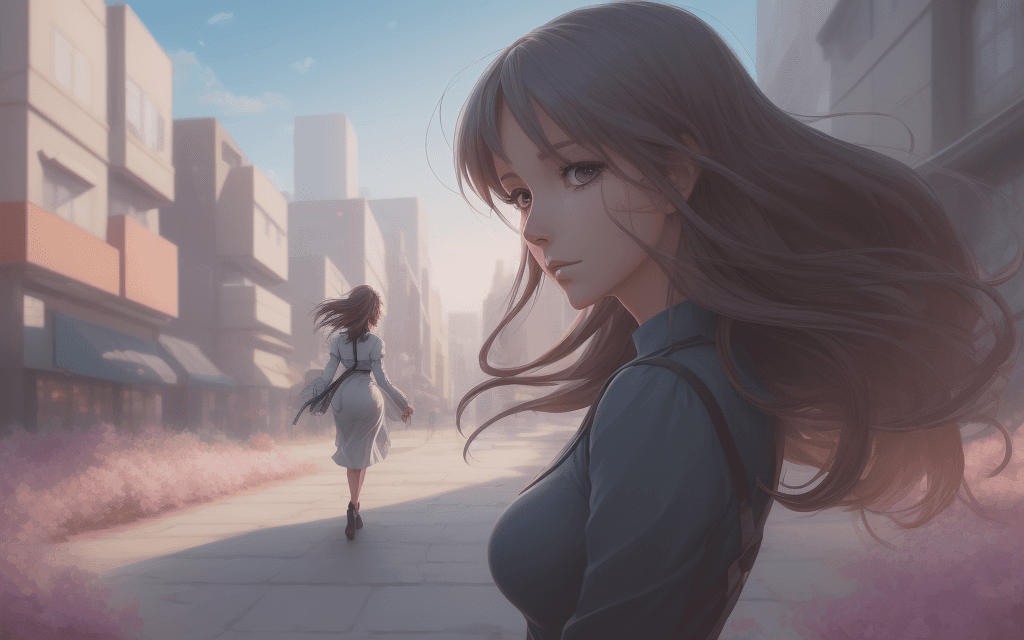 AI generated: (best-quality:0. 8), (best-quality:0. 8), perfect anime illustration lanscape, extreme closeup portr...