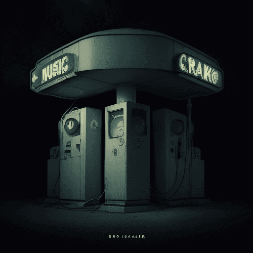 AI generated: Create a cover for the music album Caucasian Rapper a funk, soul, and trap album. The album should c...