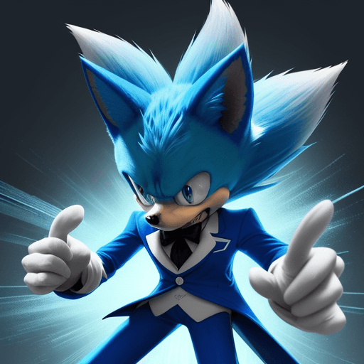 AI generated: a cyan hedgefox who wants to help keep everyone safe from people out there who want to hurt people a...