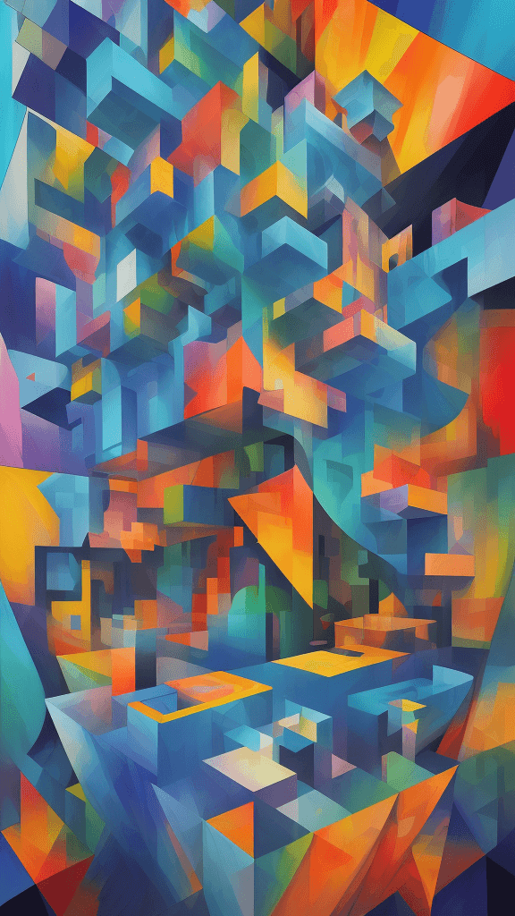 AI generated: Cubistpaper"An artistic visionary harnessing the essence of creativity, merging intricate details wi...