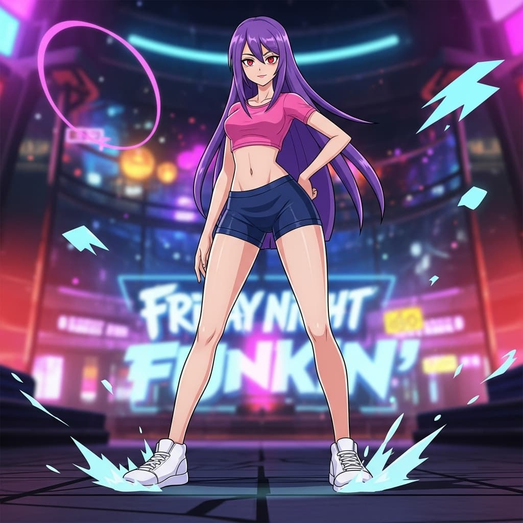 AI generated: Friday night funkin gf