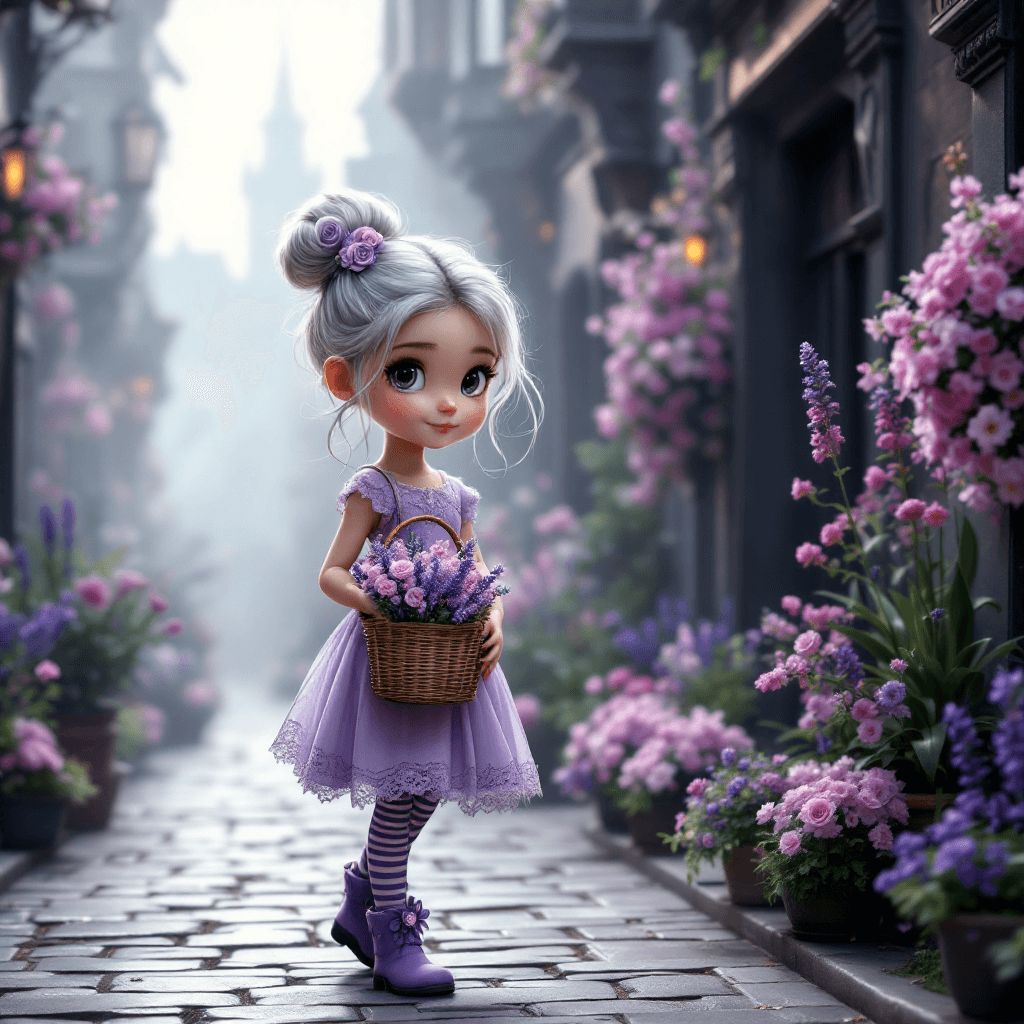 AI generated: A young girl (ethnicity:1.0, age:1.0, detailed clothing:1.2, accessories:1.1, facial features:1.3, e...