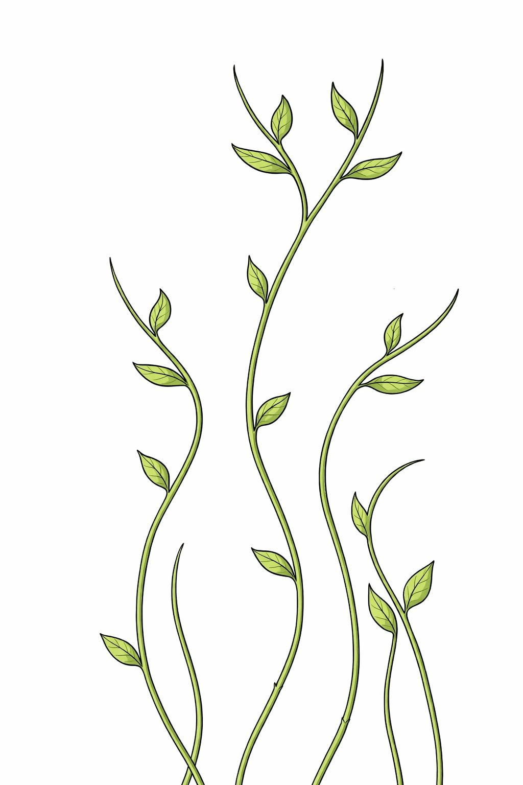 AI generated: make the illustration lines stronger, whilst keeping the exact shapes and colors