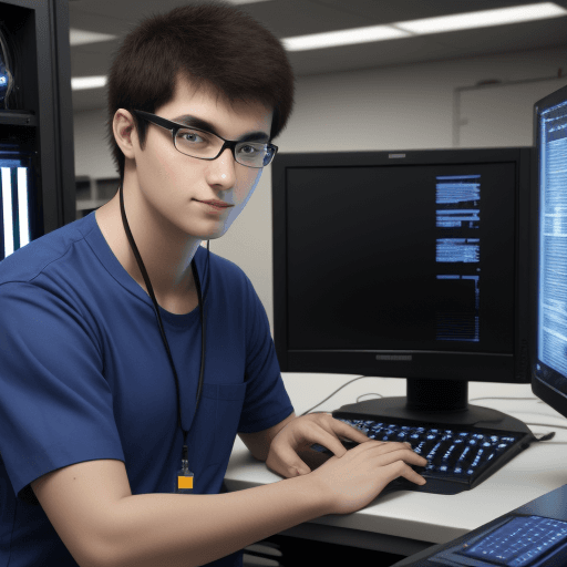 AI generated: it specialist esenin