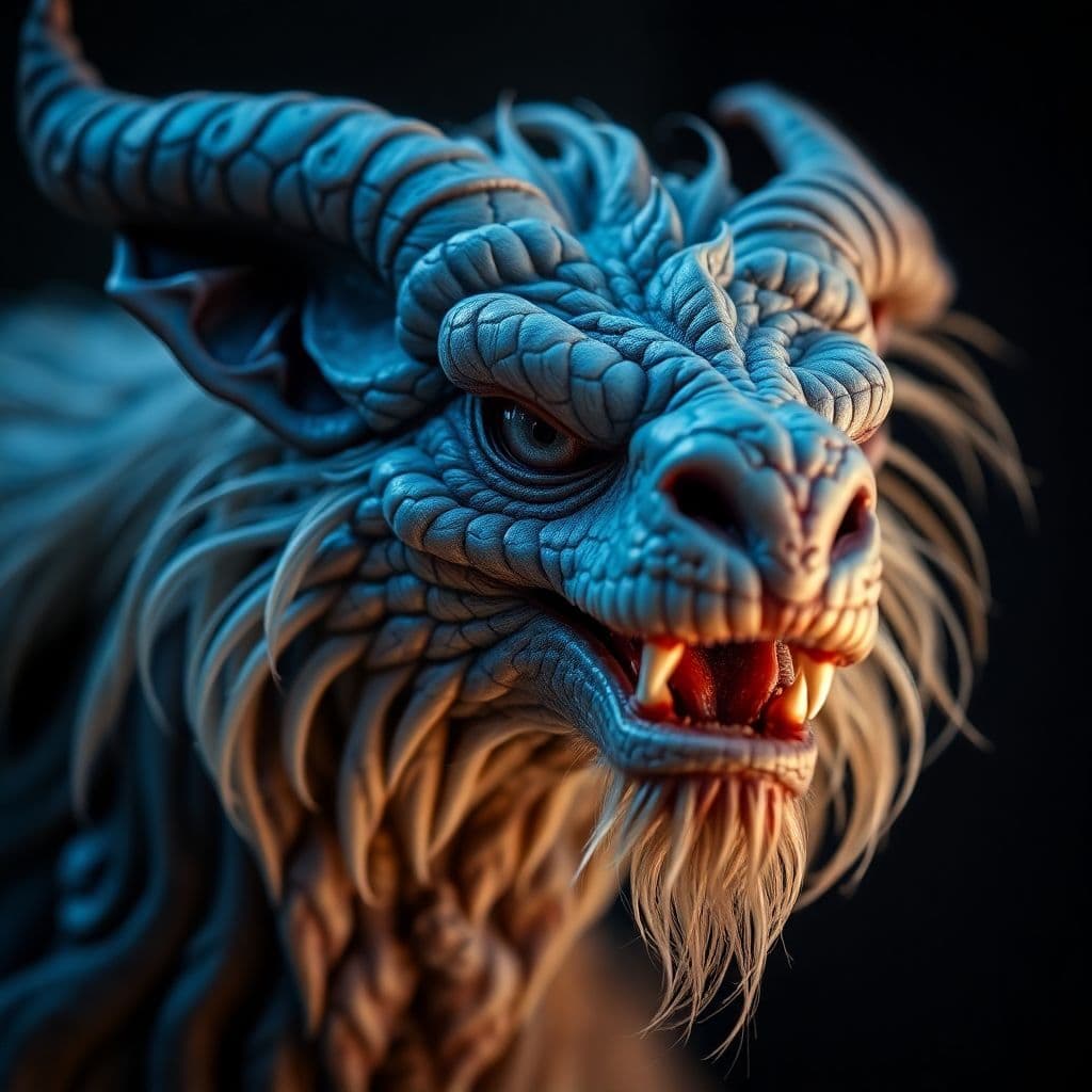 AI generated: a dslr photograph of a mythical creature humanoid hyper realistic in the style of dslr portraits of ...