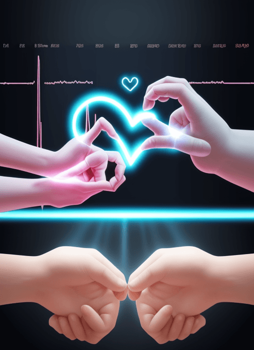 AI generated: Image of a heart rate monitor graph displaying irregular and regular heartbeats together.
Image of t...