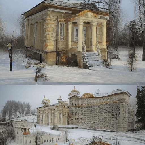 AI generated: дремучий лес
