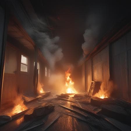Burning Building - Image 5