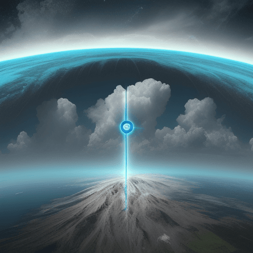 AI generated: Fondo de pantalla con tematica tecnica combinada con tematica del olimpo
