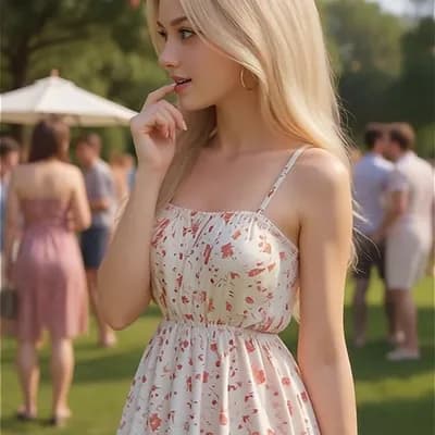 AI generated video: Your daughter is entertaining a little group of friends at a party 😉😏😈
