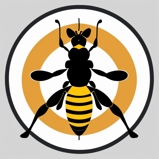 AI generated: bee image, business, logo, versatile, unique, striking and creative, business model, innovation, ent...
