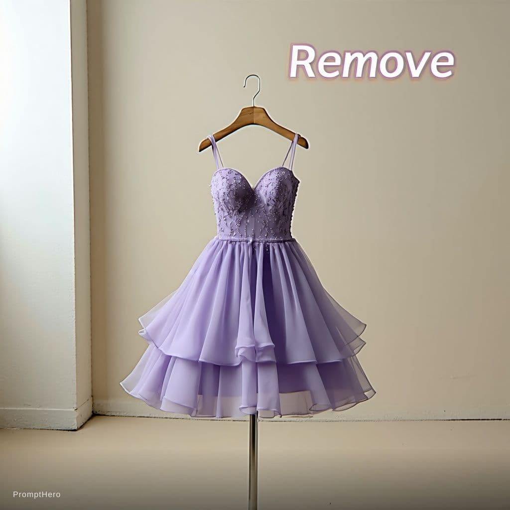 Hero prompt: Remove dress 