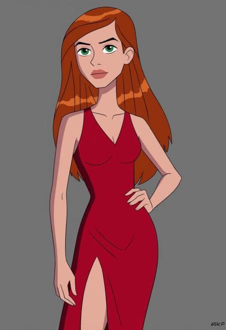Gwen Tennyson - Ben 10 Alien Force (FLUX.1)