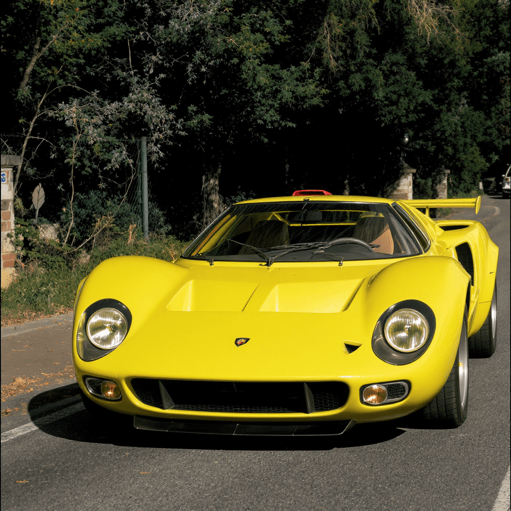 AI generated: Macchina epoca lancia stratos numero 67
