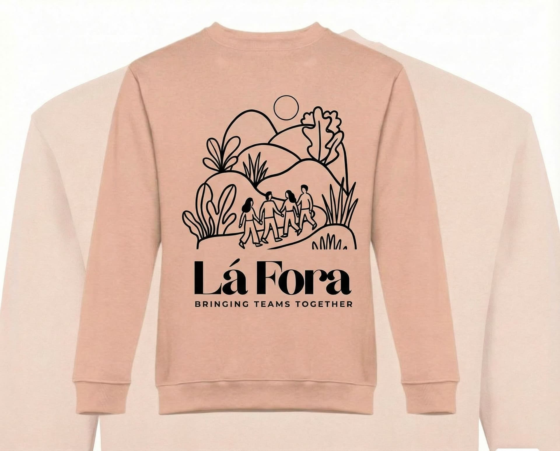 AI generated: Turn colour of printed design black instead of white