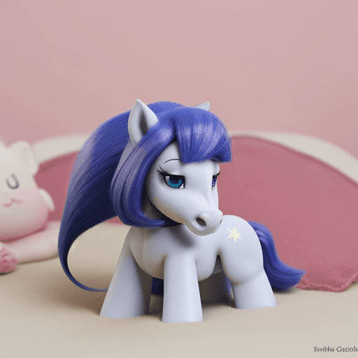 AI generated: ponyville