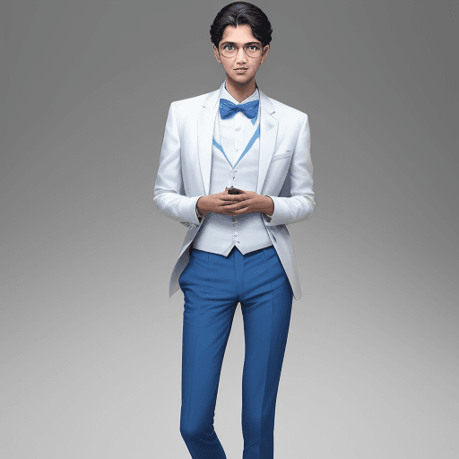 AI generated: Create a full-body, high-resolution image of a person aged 20-30, embodying the persona of a 'Mantri...