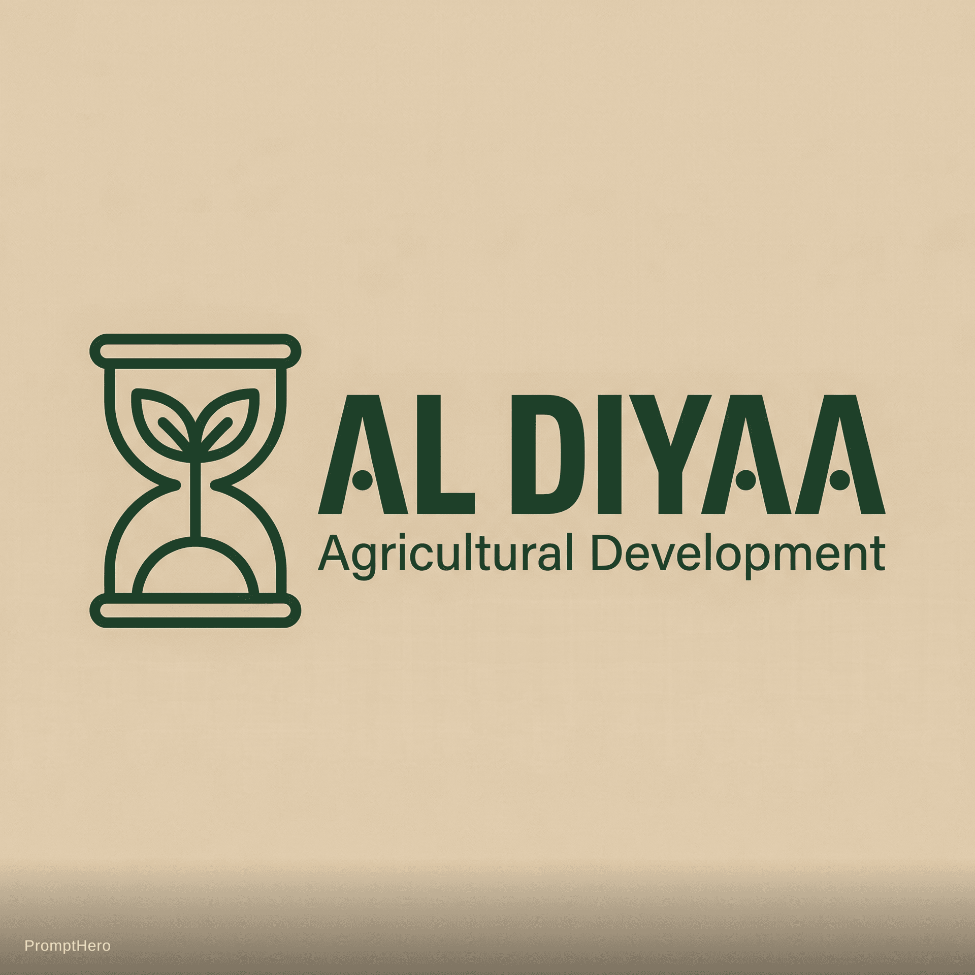 AI generated: /imagine prompt: 
minimal agricultural logo design, horizontal layout, icon on the left and bold typ...