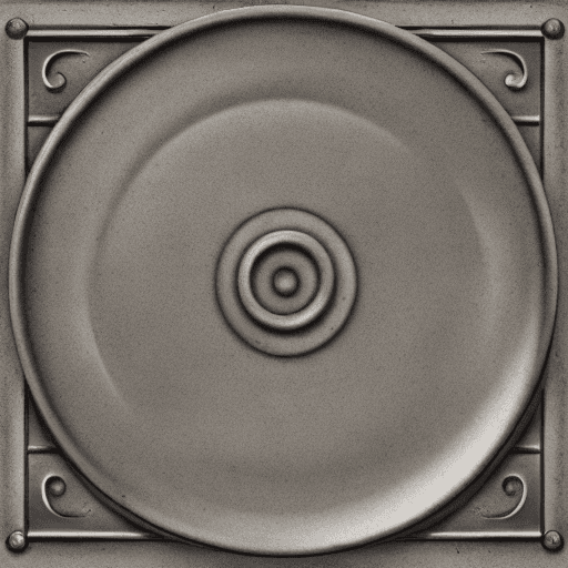 AI generated: texture, iron plate, realistic, plain