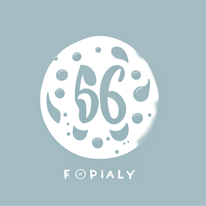 AI generated: simple logo, bubbly font, '50flb'
