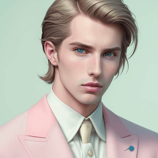 AI generated: male model, model, model, complex background, award winning, hyper-realistic, editorial, Vogue photo...