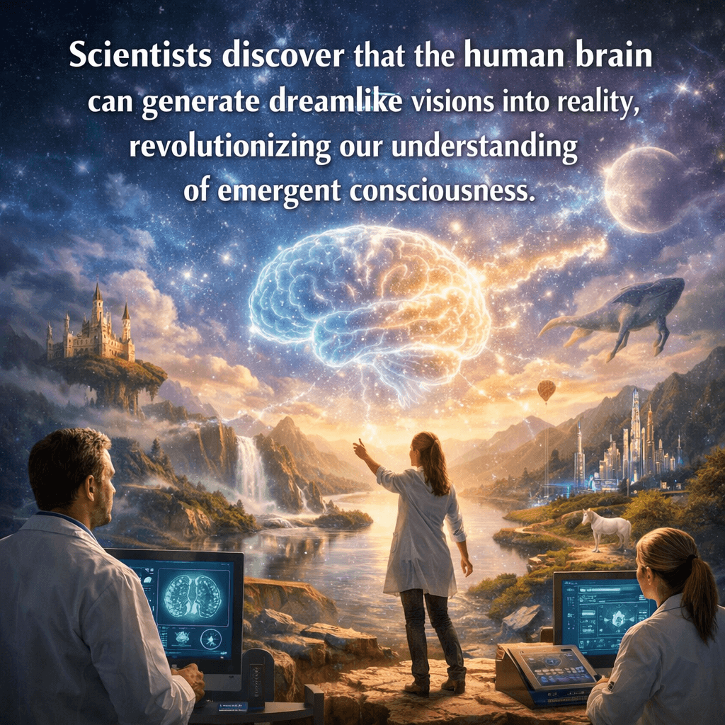 AI generated: "Scientists discover that Will can something dreamlike from, revolutionizing our understanding of em...