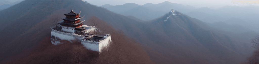 AI generated: Wudang Mountain