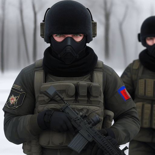 AI generated: Special Forces FSB Russia
