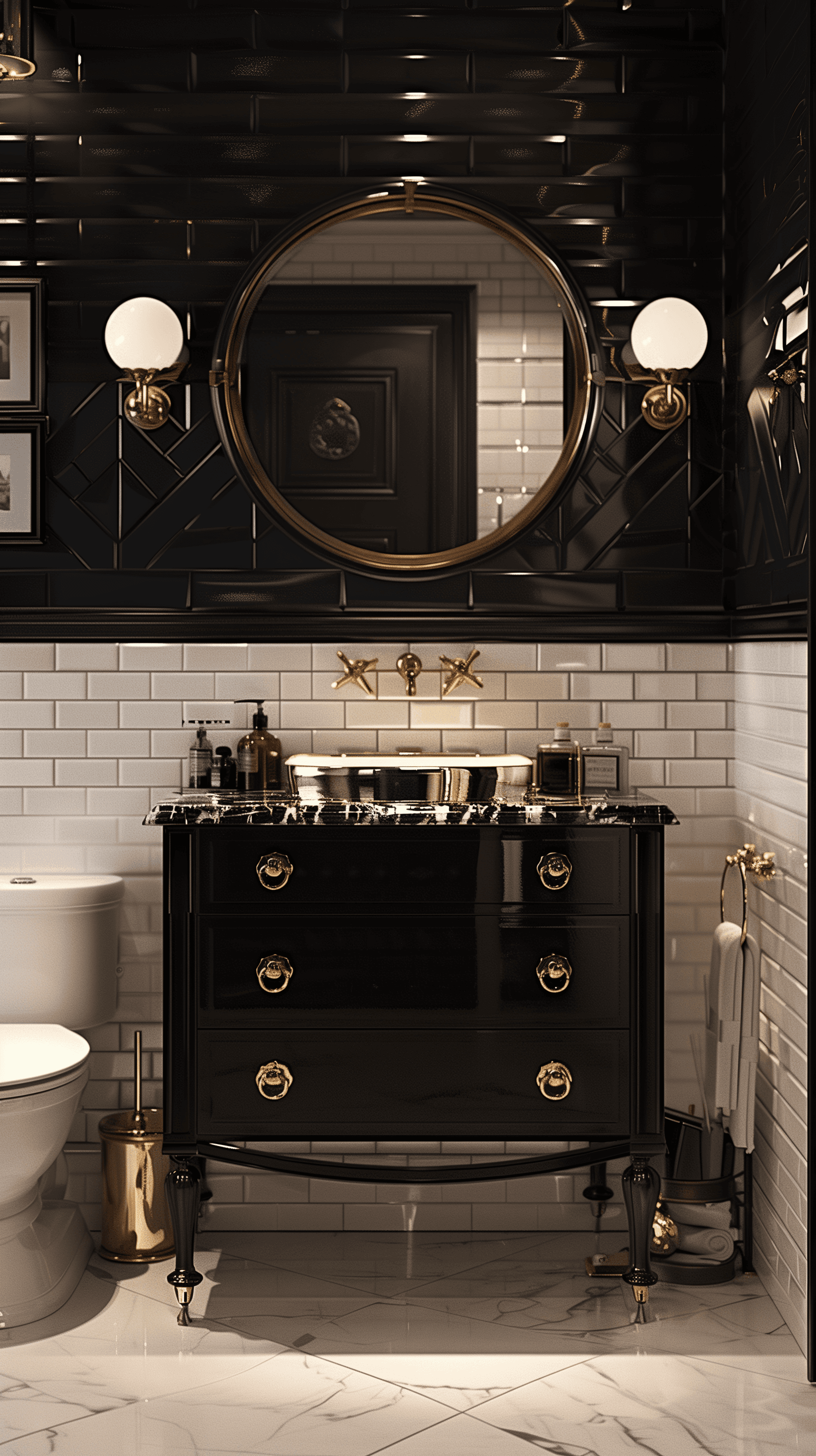 Bathroom interiors