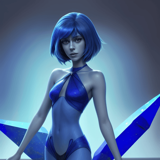 AI generated: A photo of Lapis from “Steven Universe”
