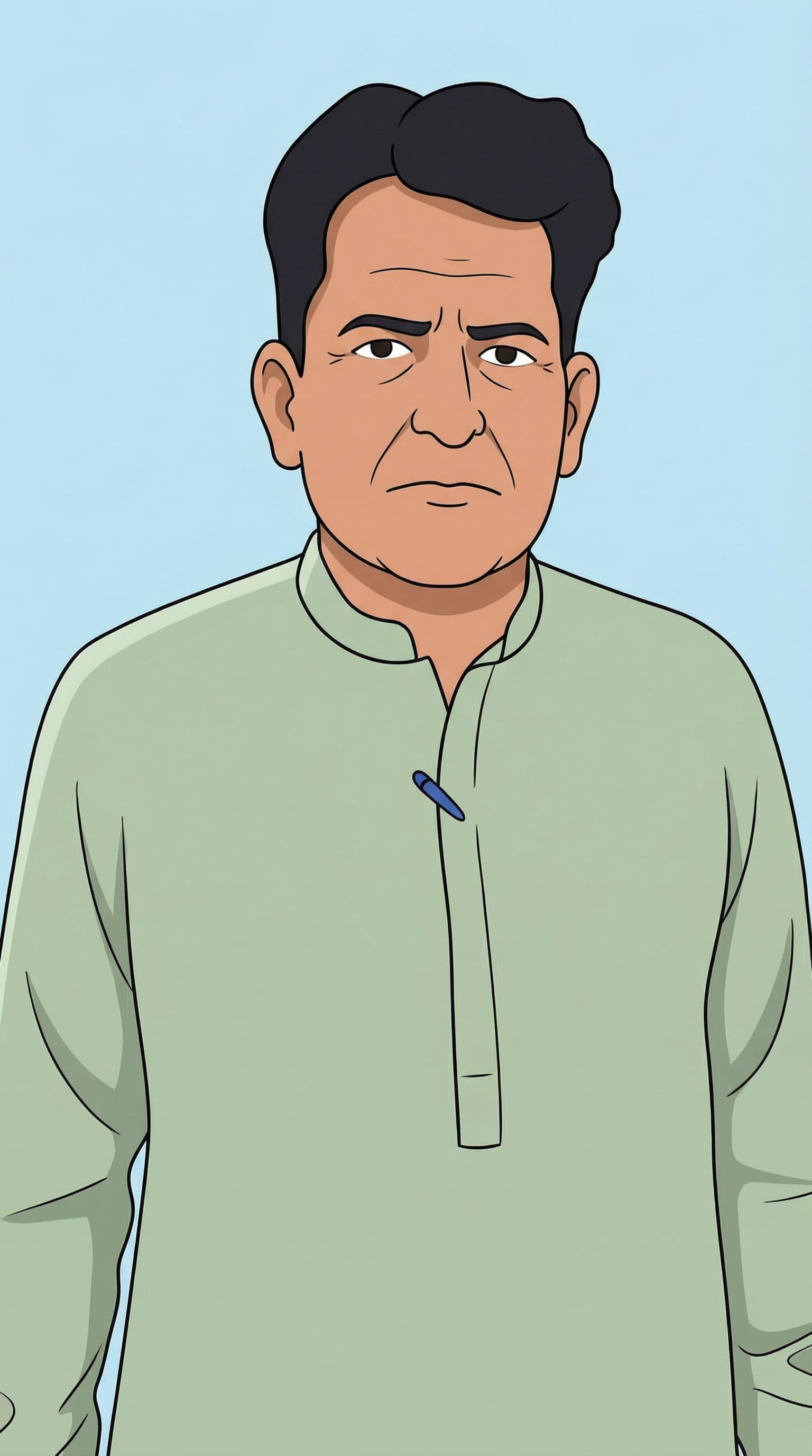 AI generated: make it 2d cartoon

