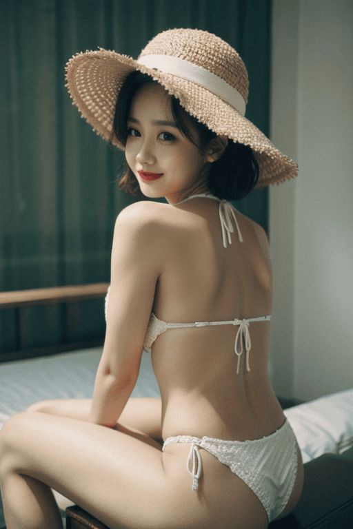 AI generated: <lora:FilmVelvia3:0.6>, masterpiece, best quality, 1girl, solo, sexy pose, pensive woman, intricate ...