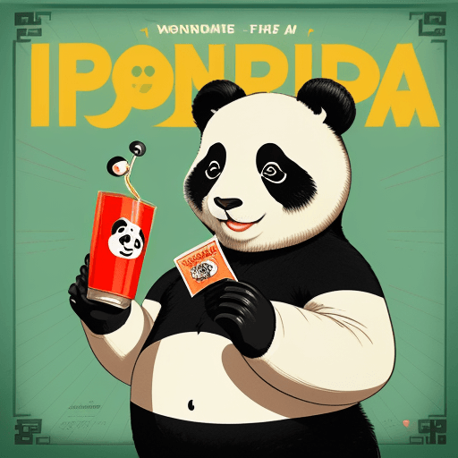 AI generated: In a playful, vintage-inspired design, create a humorous propaganda poster featuring a whimsical pan...