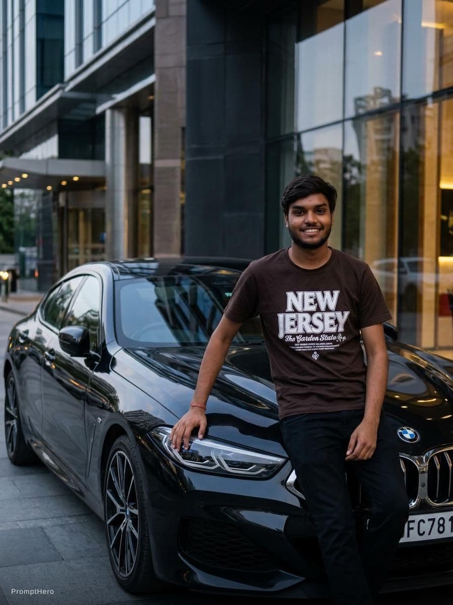 AI generated: Bmw black