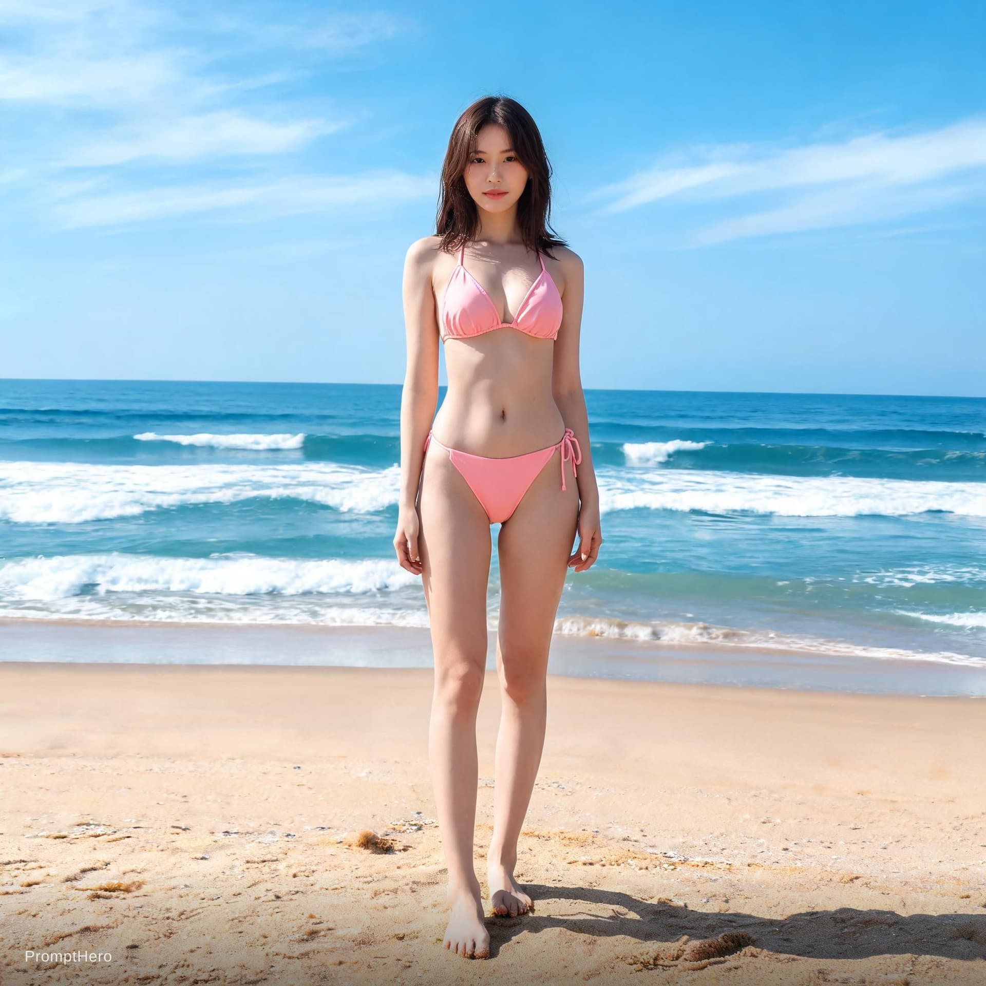 Hero prompt: in bikini