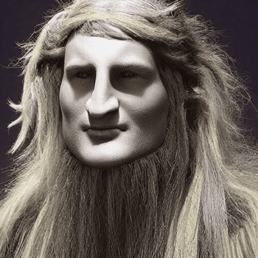 AI generated: A na'vi character, james cameron, 2009