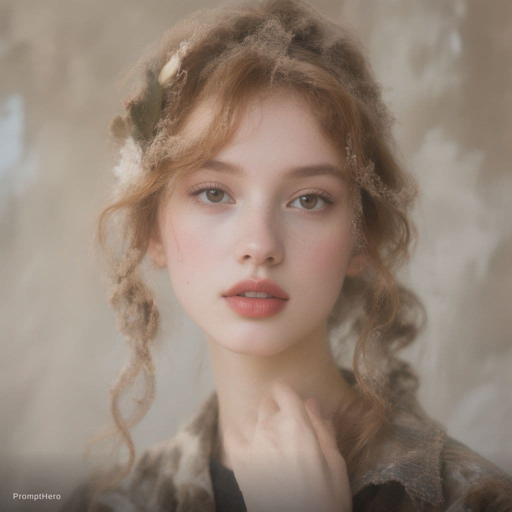 AI generated: Fashion vogue beautiful girl
