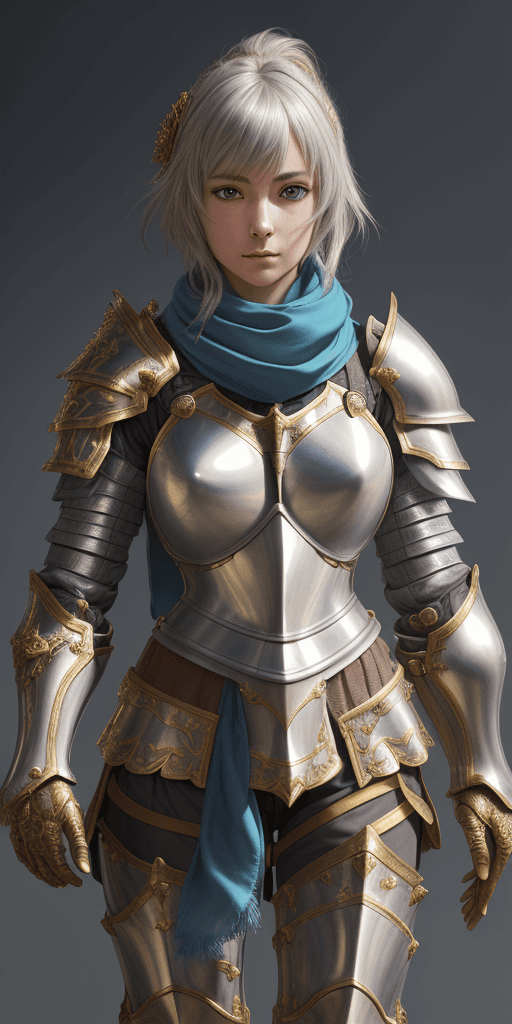 AI generated: Masterpiece, absurdres, fine detail, HDR,highly detailed armor with gold plating, shiny armor, photo...
