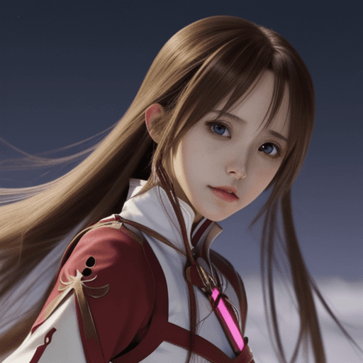 AI generated: yuuki asuna
