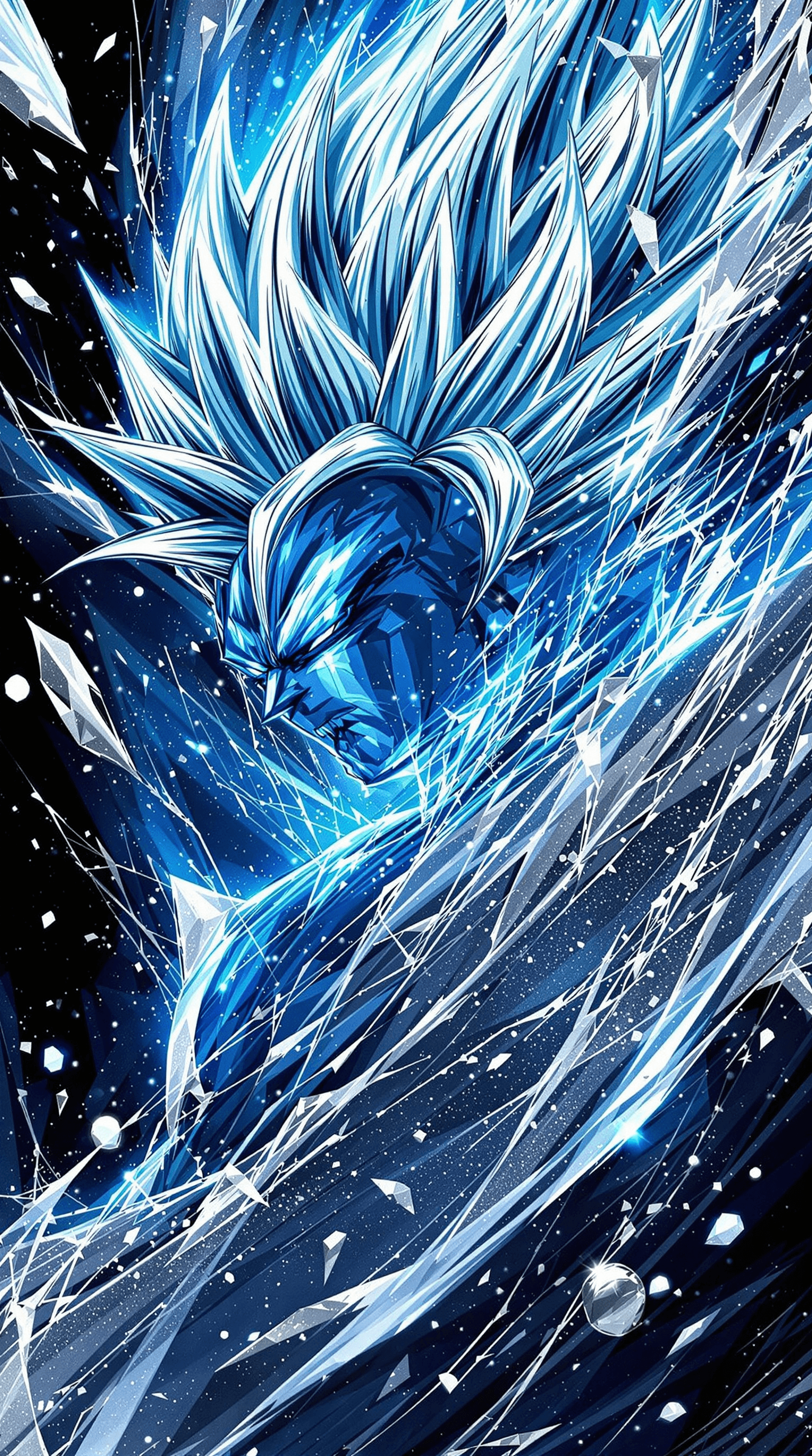AI generated: dragon ball anime art wall art picture with dragon ball art / dragon ball xv, in the style of dark a...