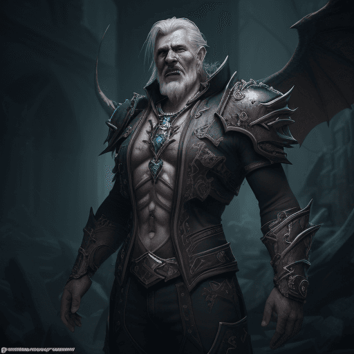 AI generated: create image of man, style of Legends never die when the world is calling you can you hear them scre...