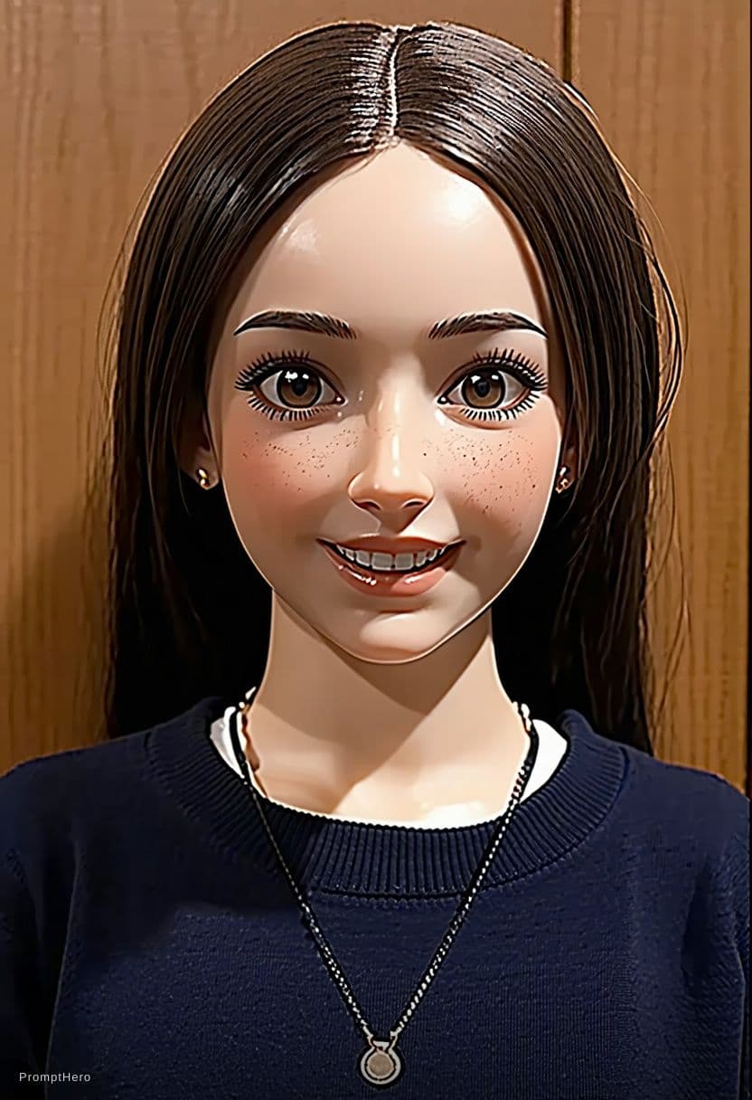 Stable Diffusion  prompt: show off girl