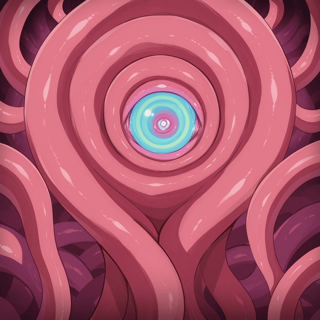 Spiral eyes tentacles ぐるぐる目を持った触手