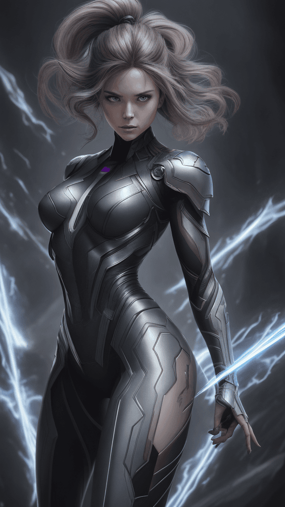 AI generated: (best quality, master:1.5) 16k HDR, Marvel Entertainment Art by, Nemesis (AKA The First Being in Exi...